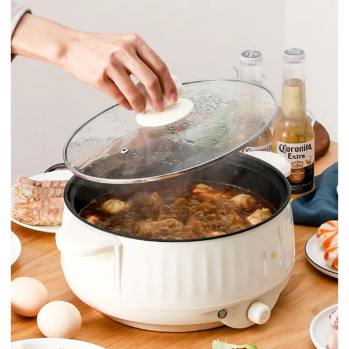 Multifunction Electric Cookers Single/Double Layer 1-2 People Household Non-stick Pan Hot Pot Rice Cooker Cooking Appliances