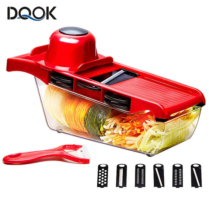 Multifunction Kitchen Slicer 6 Blades