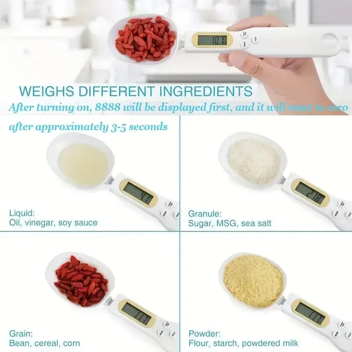 500g Digital Kitchen Scale – Mini LCD Measuring Tool for Food & Ingredients