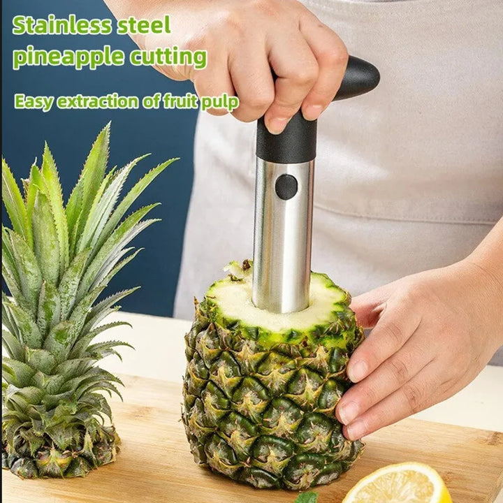 Spot Stainless Steel Pineapple Peeler Pineapple Corer Slicer Fruit Cutter Easy Slicer Peeler Kitchen Gadget Delivery Fast