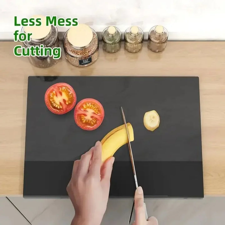 High Quality Acrylic Cutting Chopping Boards with Lip Anti-slip Counter Countertop Protector 45x35cm Kitchen Gadget