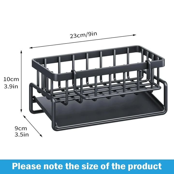 Kitchen Sink Drain Rack Organizer Sponge Storage Faucet Holder Soap Drainer Dishcloth Towel Rack Kitchen Sink Organizer