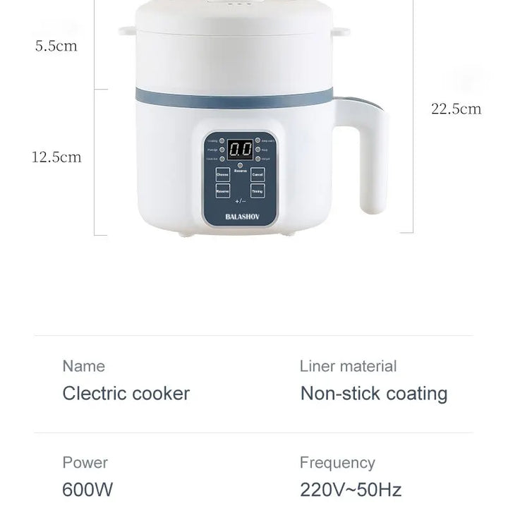 Electric Rice Cooker Single Double Layer 220V Multi Cooker Non-Stick Smart Mechanical MultiCooker Steamed Rice Pot For Home