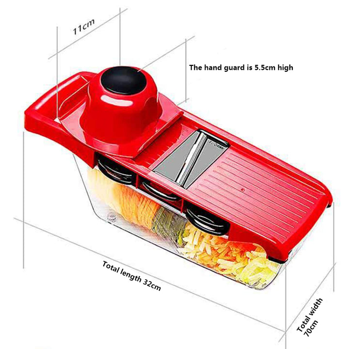 Multifunction Kitchen Slicer 6 Blades